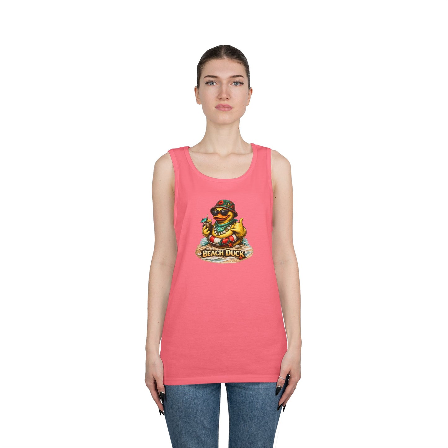 Beach Duck Tank Top