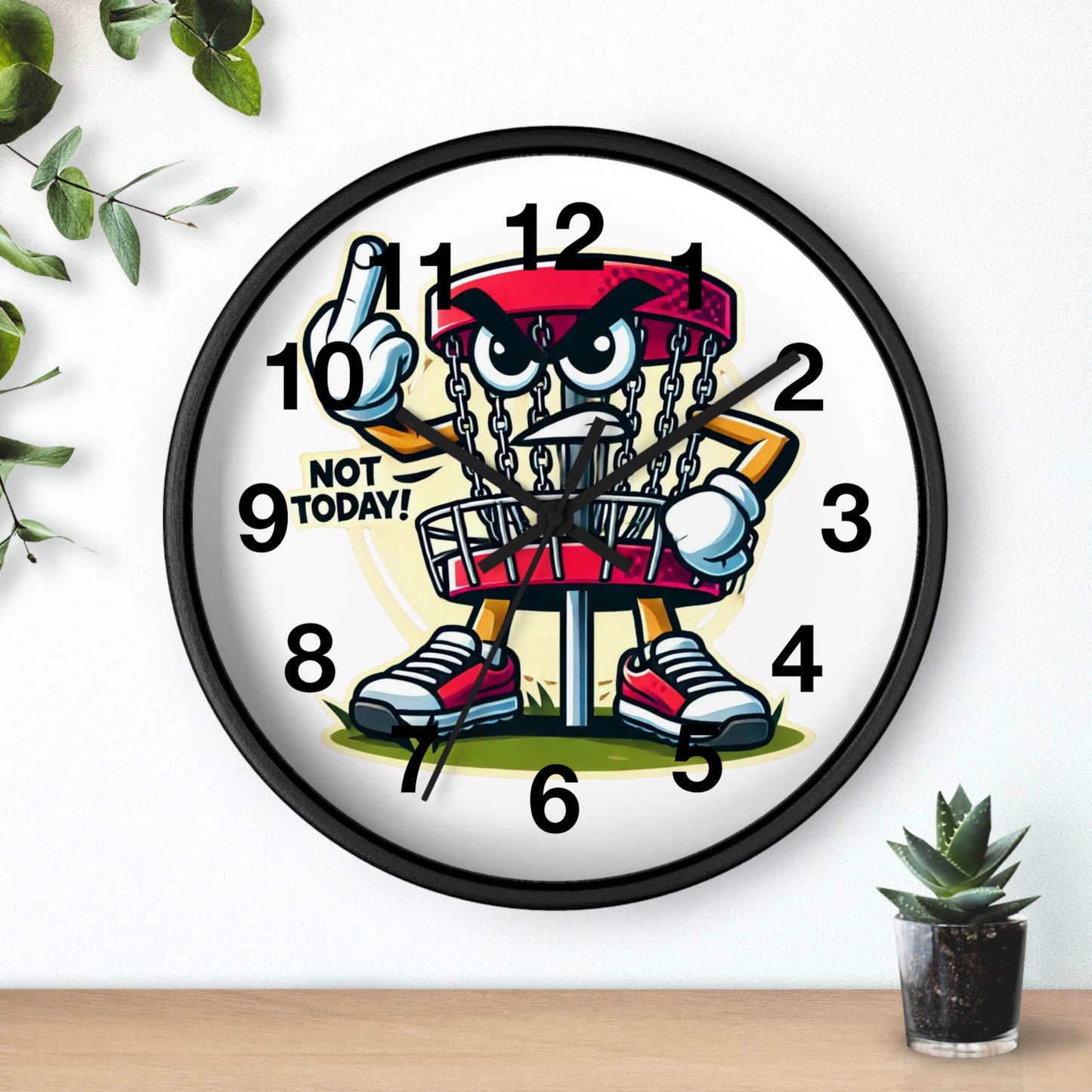 Disc Golf Wall Clock