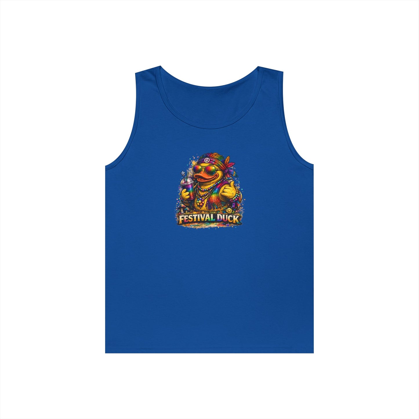 Festival Duck Tank Top — Vintage Urban Rubber Duck Tee