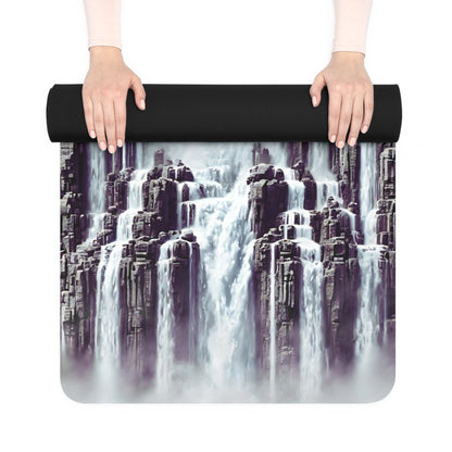 Sunrise Waterfall Yoga Mat