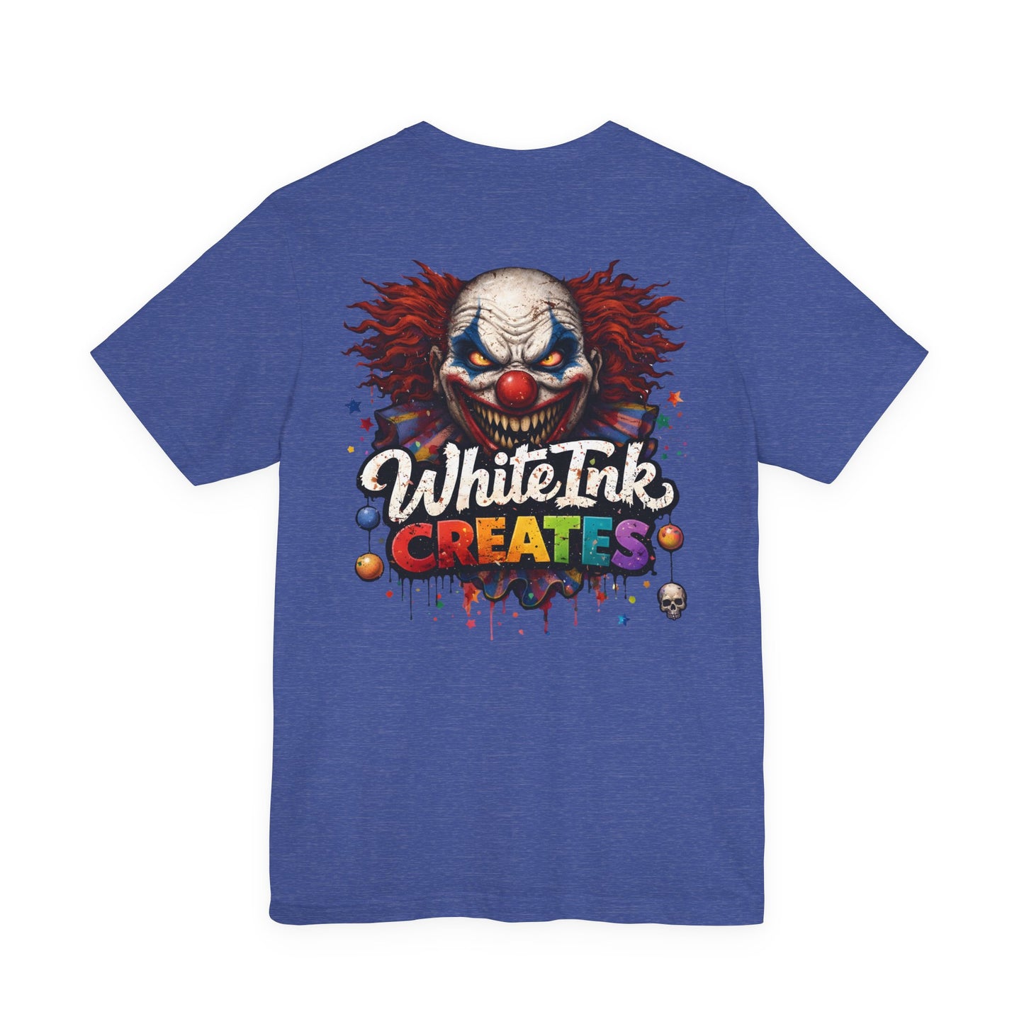 Panic the Clown White Ink Creates T-shirt