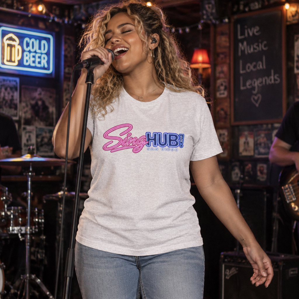 SingHUB Original Tee | MonthlyMic #001 Event Pickup