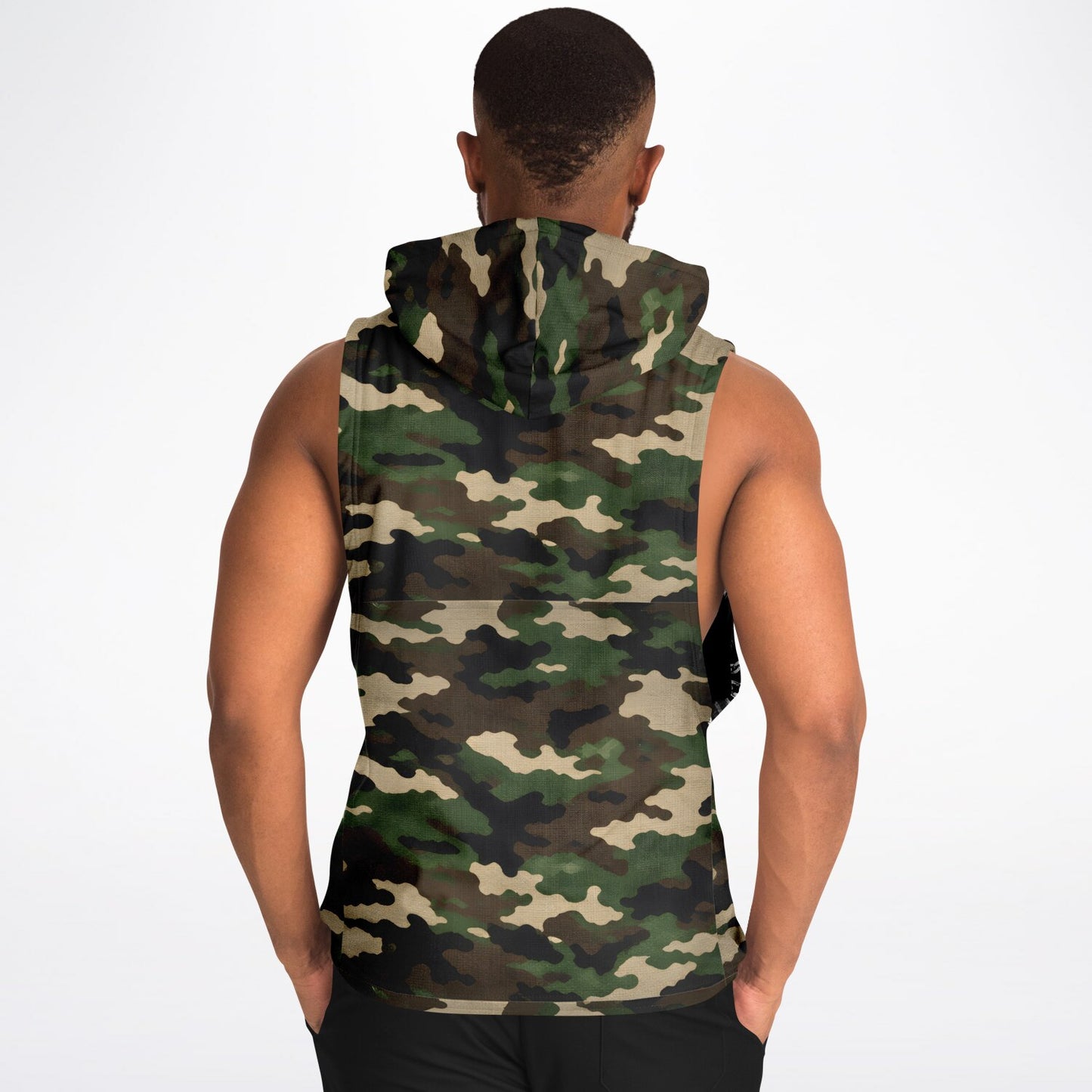 Baddy Bears Face Off Drop Armhole Hoodie